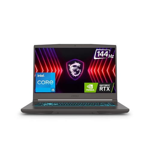 MSI Thin 15 Intel Core i5 12th Gen 12450H | 16 GB/512 GB SSD | Windows 11 Home | 4 GB Graphics | NVIDIA GeForce RTX 3050 (144 Hz) | B12UC-1692IN Gaming Laptop | Cosmos Gray
