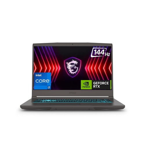 MSI Thin 15-2239IN Laptop | Intel Core i7-12650H | 40CM FHD | 144Hz Gaming Laptop | 16GB | 1TB NVMe SSD | Windows 11 Home | NVIDIA GeForce RTX 3050 | Cosmos Gray