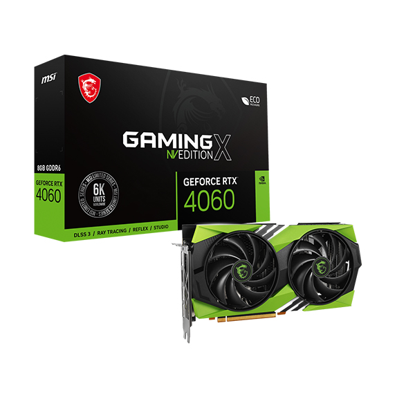 MSI | RTX 4060 GAMING X NV EDITION 8GB | Graphic Card